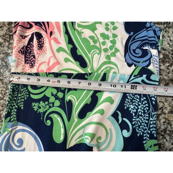 Talbots Womens Maxi Dress M Floral Boho Paisley Beach Sleeveless Hippie Preppy - Picture 13 of 14